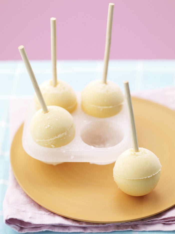 Stecchi di gelato zenzero e lime