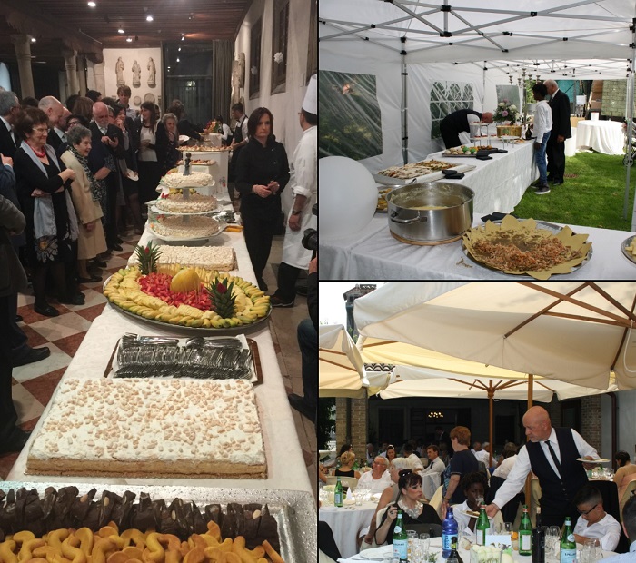 Catering per un evento